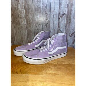 VANS SK8 Hi Tapered Lavender Sneaker Shoes Size Men’s 6 Women's 7.5